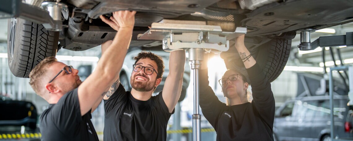Technischer Fahrzeugaufbereiter, 1. portrait